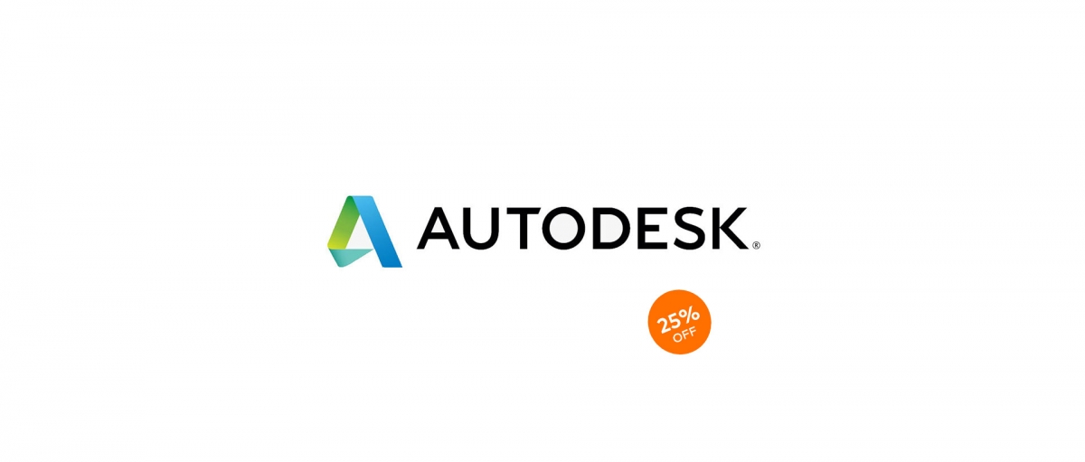 Get 25% Off New Autodesk Licences